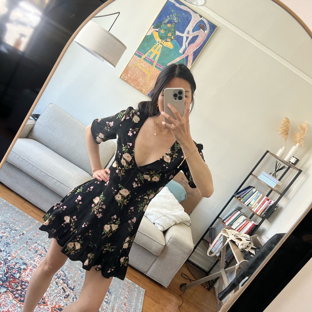 princess polly mini floral dress